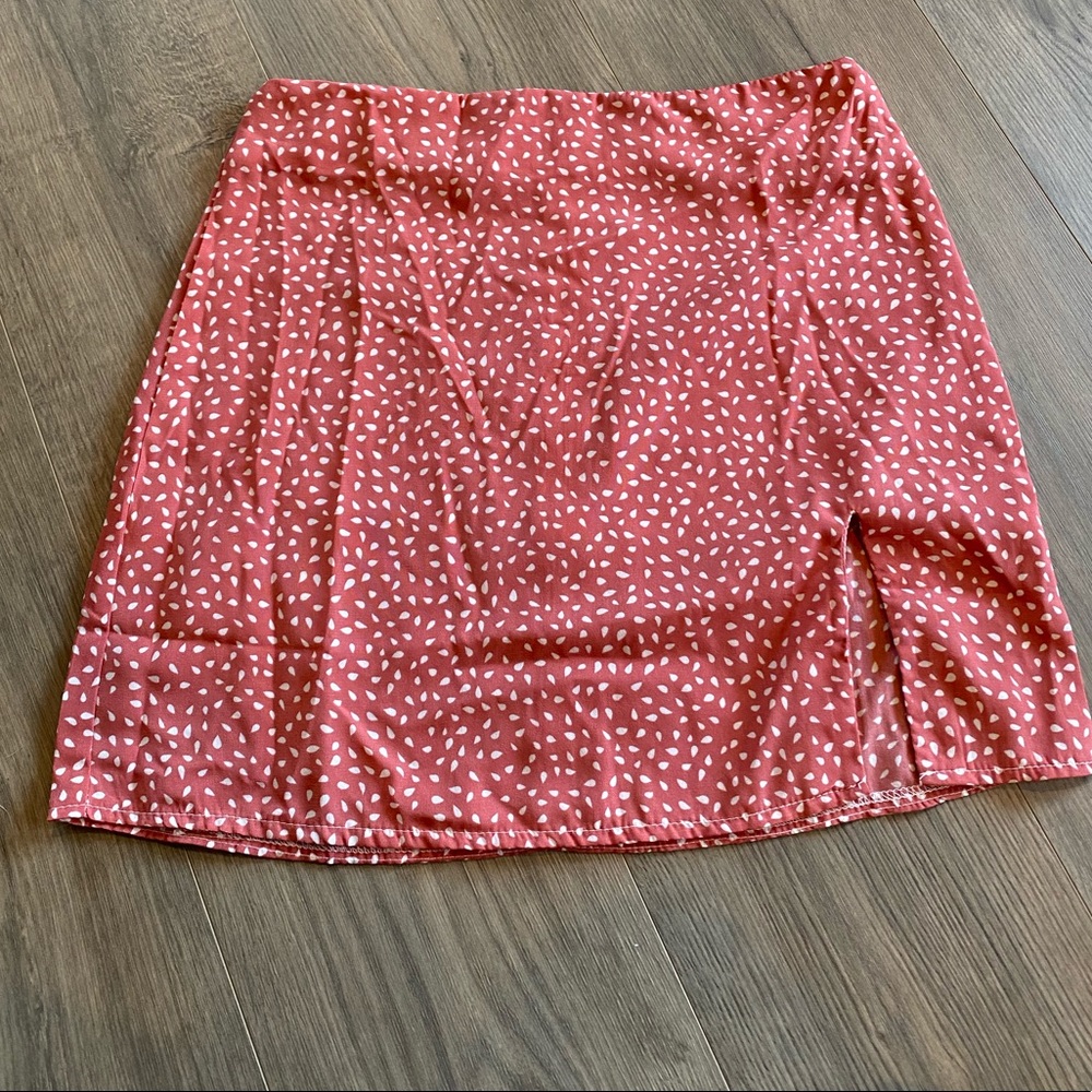 Pink skirt